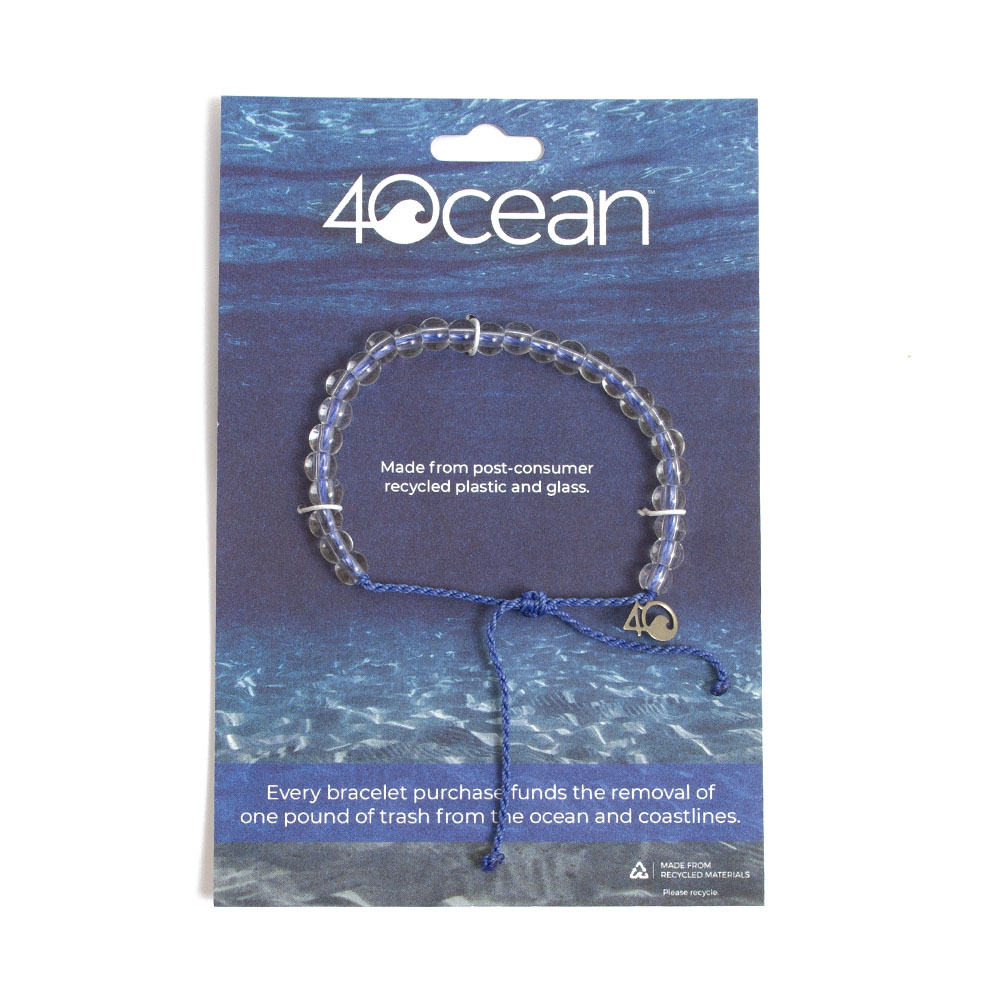 4ocean, Bracelet, Beaded, Signature Blue